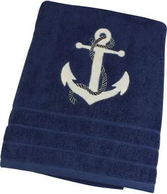 Produktbild von SEA-Club Duschtuch Anker, maritim, 3613