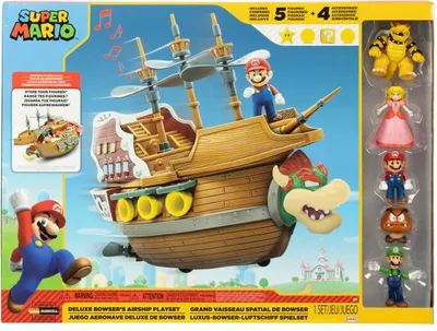Produktbild von Super Mario - Spielset Bowsers Luftschiff