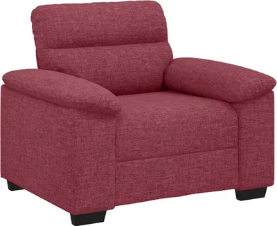 Produktbild von vidaXL Sessel Weinrot 100x81x84 cm Stoff
