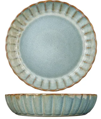 Produktbild von Cosy & Trendy Tiefe Teller / Pastateller - Astera Ocean Grau - ø 22 cm - 4 Stück