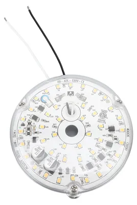 Immagine prodotto di Kit di illuminazione a LED per ventilatore a soffitto da 3,93 pollici, professionale, dimmerabile, 18 W, AC 120 V, 2000 lumen, con kit di montaggio magnetico, temperatura di colore 4000 K (bianco naturale)