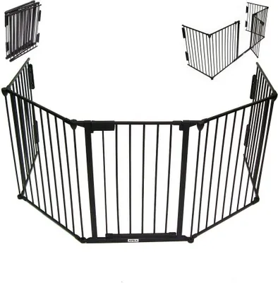 Image de Grille de protection de cheminée XL 300cm Grille de protection de four 55518 Protection de cheminée Grille de protection pour enfants