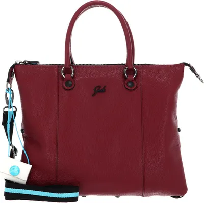 Imagen del producto de Gabs Cuero bolso de hombro G3 Plus TG Bull Black Shoulder Bag Lambrusco burdeos