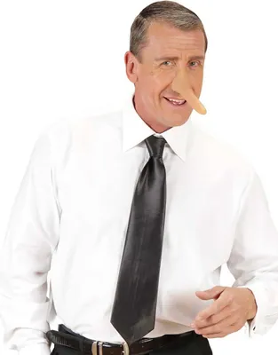 Immagine prodotto di Accessorio per costume con naso lungo beige - taglia unica