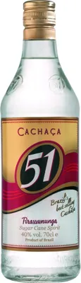 Produktbild von Cachaça 51 Brasilien | 40 % vol | 0,7 l