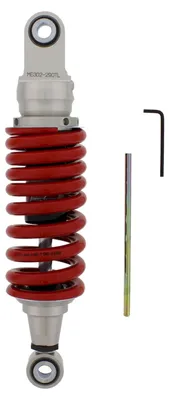 Image de Amortisseur pour Derbi Senda 125 R, année de fabrication 2004-2008, de marque YSS ME302-290TL-01-85 - Neuf