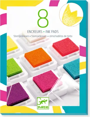 Image de Porte-tampons colorés, Djeco