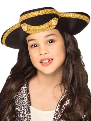 Immagine prodotto di Cappello da pirata Joey Junior 33 cm nero