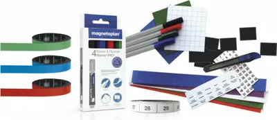 Produktbild von Magnetoplan Zubehör-Set für den Jahresplaner Manager - 392 Teile