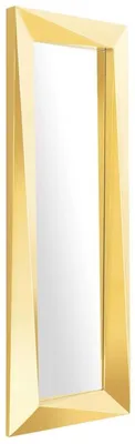 Obrázek produktu pro Casa Padrino zrcadlo / nástěnné zrcadlo zlaté 80 x v. 220 cm - kvalita