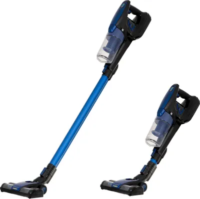 Produktbild von Adler AD 7043 Bodenstaubsauger und Handstaubsauger, Leistungsstarker Akku 28 Min. Kabelloser Blau