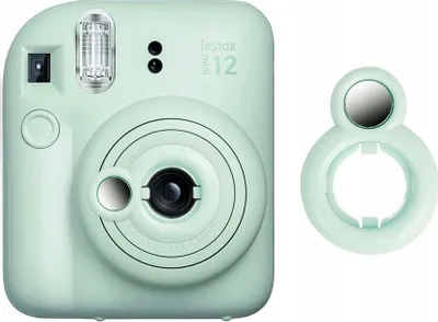 Zdjęcie produktu dla Lusterko Nasadka do Fuji FujiFilm INSTAX Mini 12 / Zielony - Miętowy