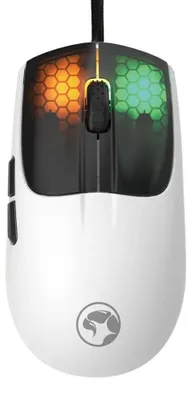 Zdjęcie produktu dla Mysz przewodowa, Marvo M727, biała, optyczna, 12000DPI