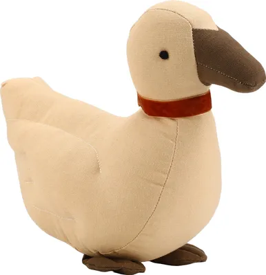 Produktbild von Ente, Baumwollkissen, Stofftier, niedliche, zimmerdekorierte Puppe, Umarmung, Stofftier für Kinder, braun