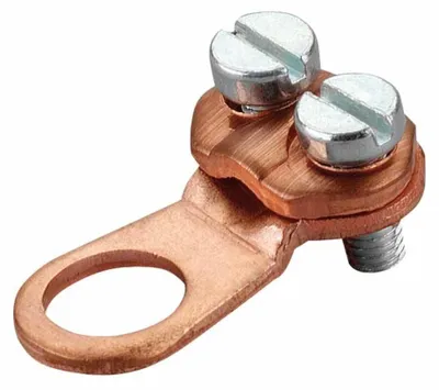 Produktbild von Schraubkabelschuh DIN 46227 10 Stück, blank, 6 - 10 mm², M 6 (Pack à 10 Stück)