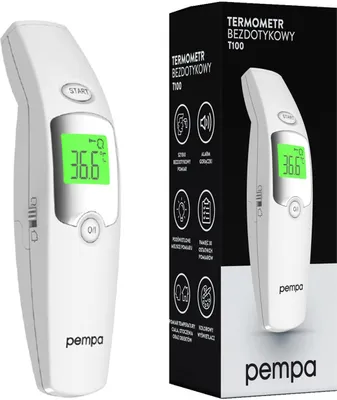 Zdjęcie produktu dla PEMPA Termometr elektroniczny T100 bezdotykowy