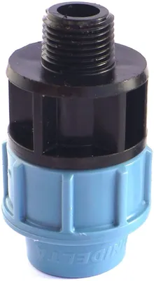 Produktbild von Reduzierstück 3/4 Zoll Außengewinde x 20 mm MDPE PE PE Wasserrohr Kunststoff