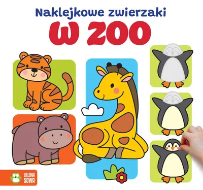 Image de Zoo. Coloriages brillants pour enfants