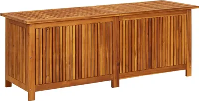 Produktbild von vidaXL Garten-Aufbewahrungsbox 150x50x58 cm Massivholz Akazie