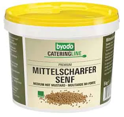 Produktbild von CateringLine - Mittelscharfer Senf Eimer 5kg