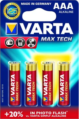 Produktbild von Batterie Maxi Tech Micro 1,5V (AAA)  VE=10x4 Stück