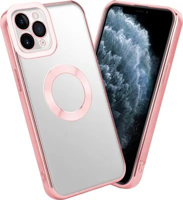 Immagine prodotto di Cadorabo custodia protettiva per Apple iPhone 11 PRO custodia in trasparente telefono cellulare cover TPU custodia cromo