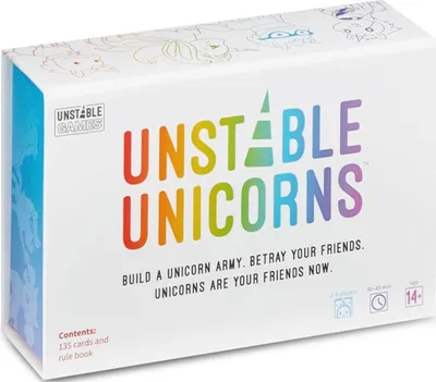 Produktbild von Asmodee Unstable Unicorns , Kartenspiel, 14 Jahr(e)
