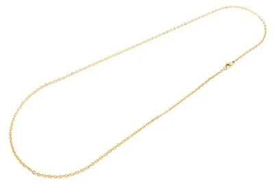 Produktbild von Vintageparts Ankerkette 304 Edelstahl goldfarben 60cm für DIY Schmuck