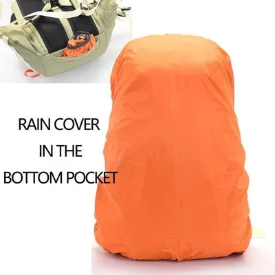 Produktbild von Famanu Wanderrucksack 40L mit Regenhülle - leicht und wasserdicht
