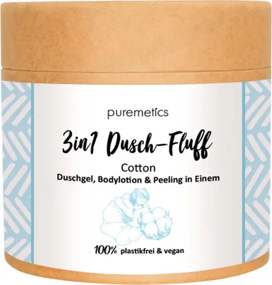 Image de 3in1 Fluff pour la douche - Coton 250g