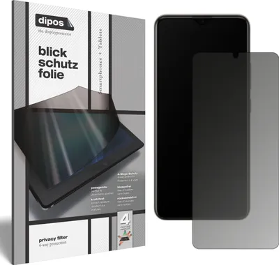Produktbild von Blickschutzfolie für Vivo Z5i matt Schutzfolie Folie Display Schutz dipos