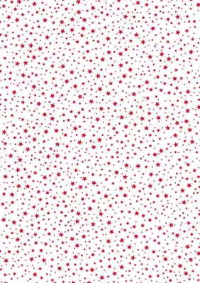 Produktbild von Motivkarton "Mini-Sterne", 50 x 70 cm Rot