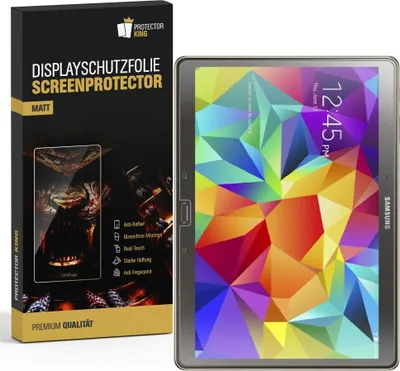 Produktbild von 3x Displayschutzfolie für Samsung Galaxy Tab S 10.5 ANTIREFLEX Displayfolie MATT