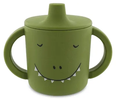 Obrázok produktu pre TRIXIE Mr. Dino, Samostarný, Zelená, Silikón, Pohár, Univerzálne, 1 kusov