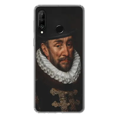 Produktbild von MuchoWow® Handyhülle Schutzhülle Hülle für Huawei P30 Lite Gemälde - Wilhelm von Oranien - Alte Meister Silikon Softcase Handy Hülle - Handyhülle