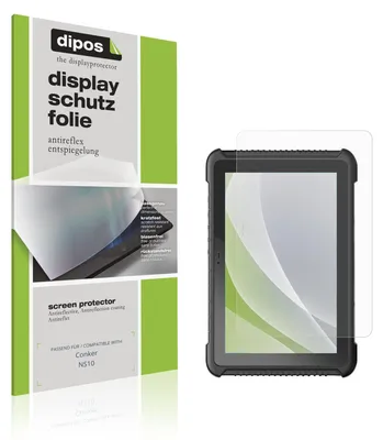 Produktbild von 2x Schutzfolie für Conker NS10 matt Displayschutzfolie Folie Display Schutz dipos
