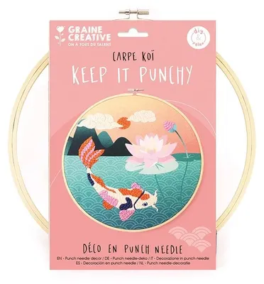 Obrázek produktu pro Kreativní sada jehel Graine - Koi kapr - kreativní sada na vyšívání