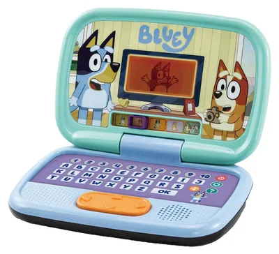 Obrázok produktu pre VTech Bluey Activiteiten Laptop, 3 rok / roky, Zvukové efekty, Funkcie rozprávania, Vyžadované batérie, AA, Plast