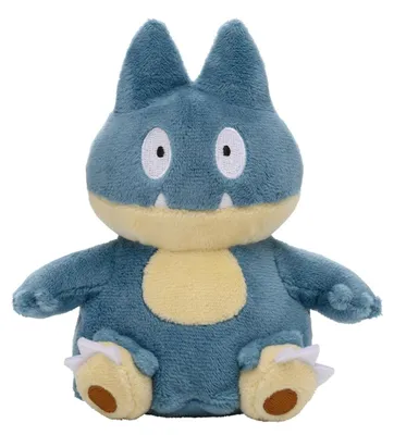 Produktbild von Pokemon Mampfaxo Kuscheltier - 14,5 cm Plüschtier Munchlax