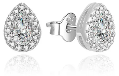 Produktbild von Glitzernde Silber-Ohrstecker AGUP1782L