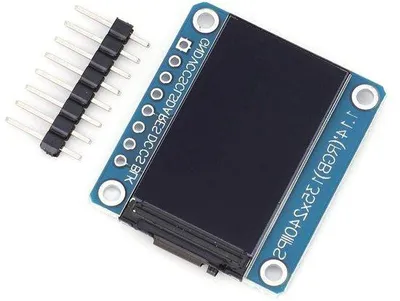 Obrázok produktu pre Modul TFT IPS displeja ST7789 s napätím 3,3 V, rozlíšením 135 × 240 a uhlopriečkou 1,14 palca.