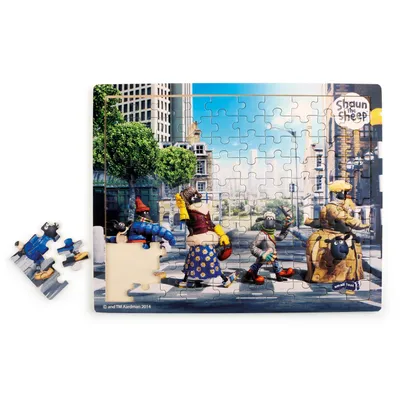Produktbild von Shaun das Schaf Puzzle "Abbey Road"