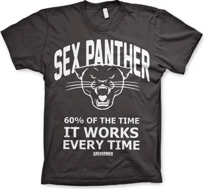 Produktbild von Panther T-Shirt - XX-Large - Dark-Grey