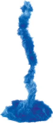 Produktbild von O45083 blau Marabu Besatz Federschal länge ca.10 Meter