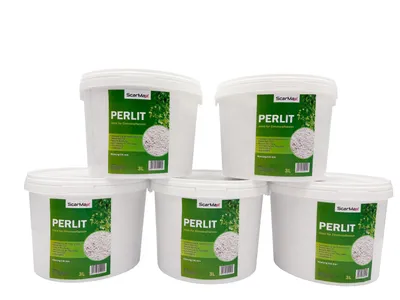 Immagine prodotto di ScarMaxx Perlite per piante da giardino 0-6 mm Ritenzione idrica per la coltivazione - 15L