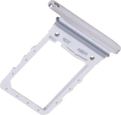 Produktbild von Simkartenhalter passend für Samsung Galaxy Z Flip4 (SM-F721B), Nano-SIM-Karten Slot, Serviceware, Weiss