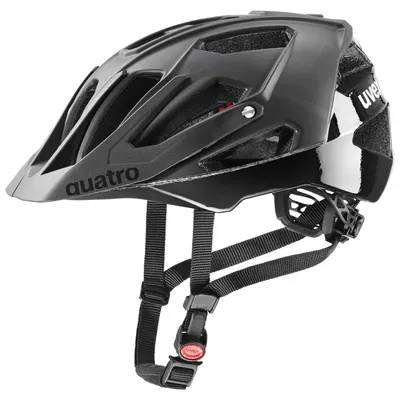 Produktbild von Schutzhelm Uvex Quatro CC schwarz matt größe 52-57 cm S41.0.026.0615