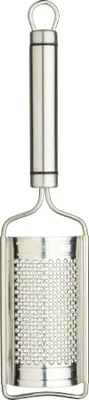 Produktbild von KitchenCraft Professional - Gebogene Käsereibe de, Edelstahl, Silber, 21 cm