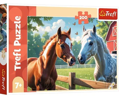 Immagine prodotto di TREFL Puzzle 200 Cavalli nella radura 13328