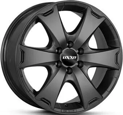 Produktbild von 17 Zoll Alufelge OXXO AVENTURA 17"x7,5" 6x114 PCD ET30 66,1mm Felge Matt Schwarz